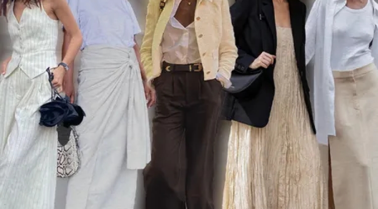 Fashion couple portrait